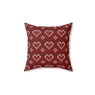 Faux Suede Square Pillow